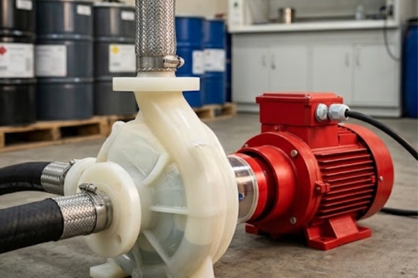 PP And PVDF Sealless Pump